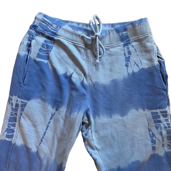 Roller Rabbit Petite Joggers XS – Monkey Detail, Blue Tie-Dye - Picture 4 of 10